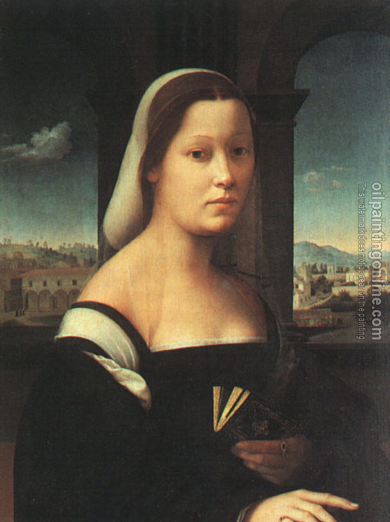 Ghirlandaio, Ridolfo - Portrait of a Woman, The Nun